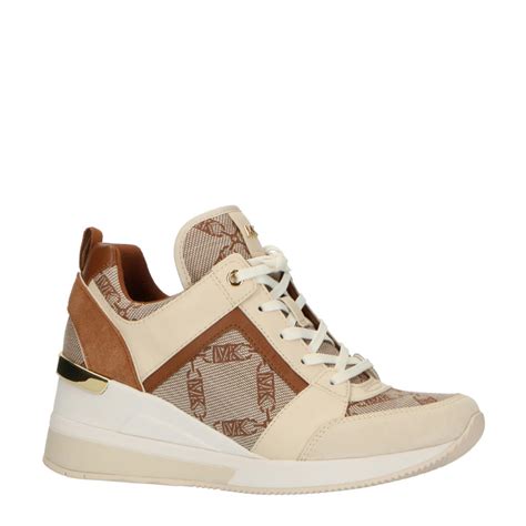 michael kors sleehak wit|michael kors sneakers dames.